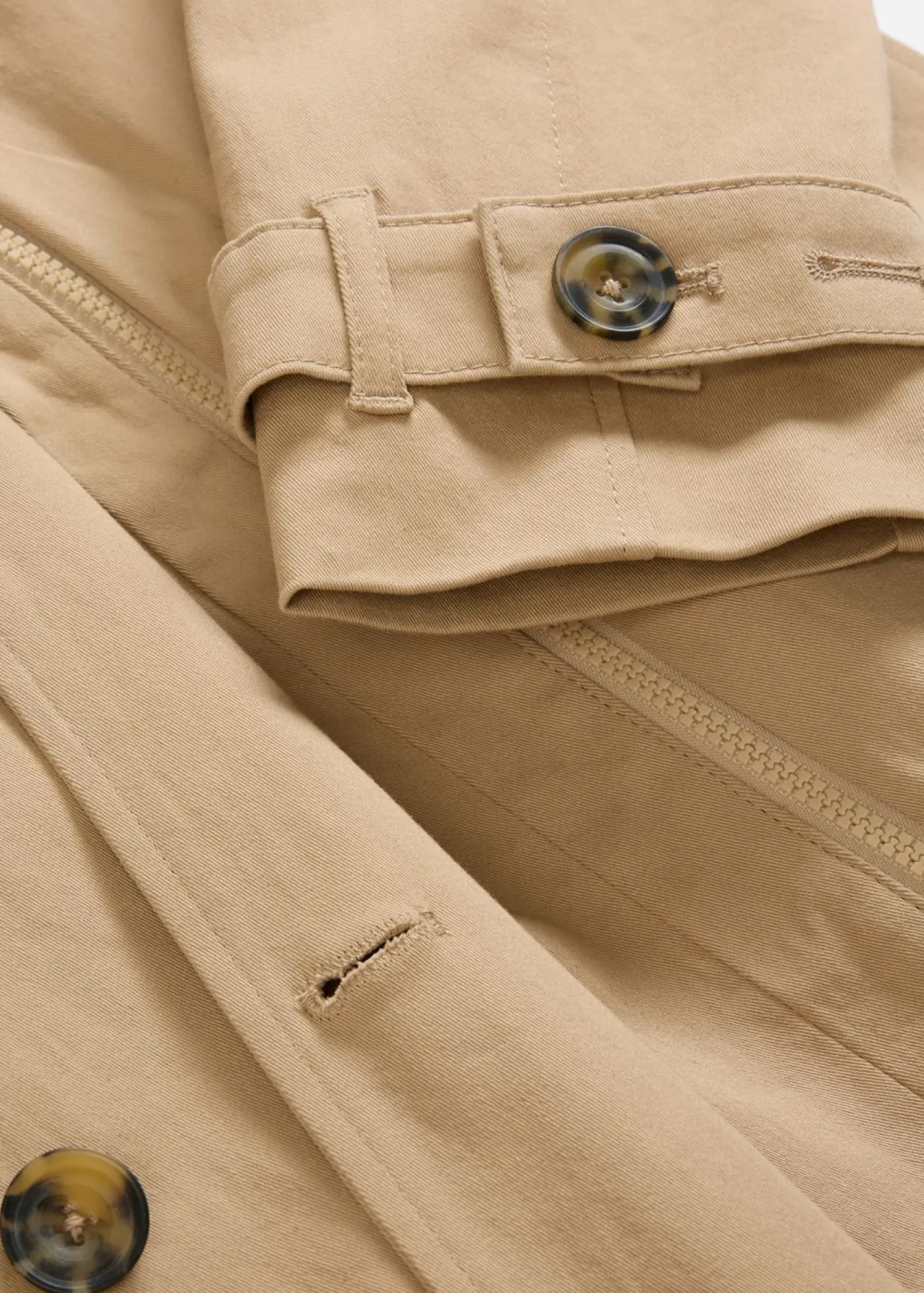 bonprix bonprix Gabardina 3 en 1 con inserto de porteo para durante y después del embarazo Beige pardo New