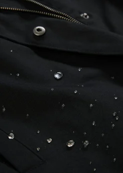 bonprix bonprix Gabardina repelente al agua Negro Online
