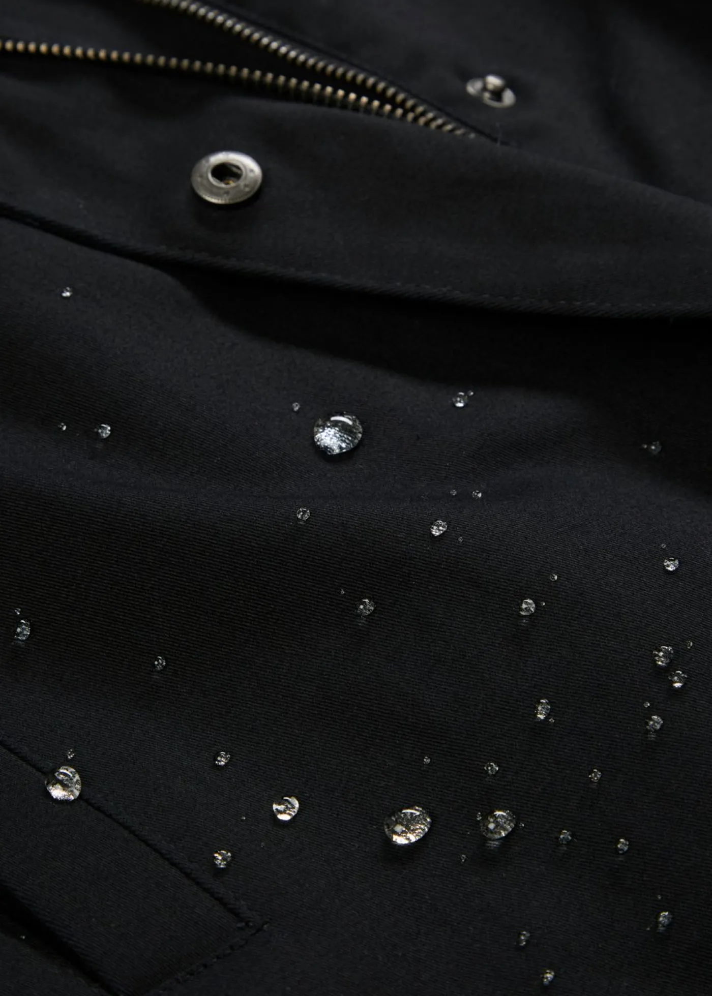 bonprix bonprix Gabardina repelente al agua Negro Online