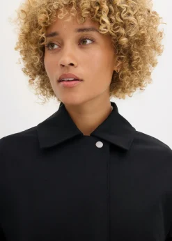 bonprix bonprix Gabardina repelente al agua Negro Online