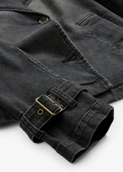bonprix bonprix Gabardina vaquera denim negro Sale