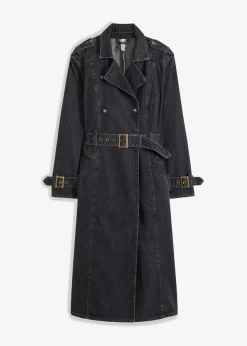 bonprix bonprix Gabardina vaquera denim gris Clearance