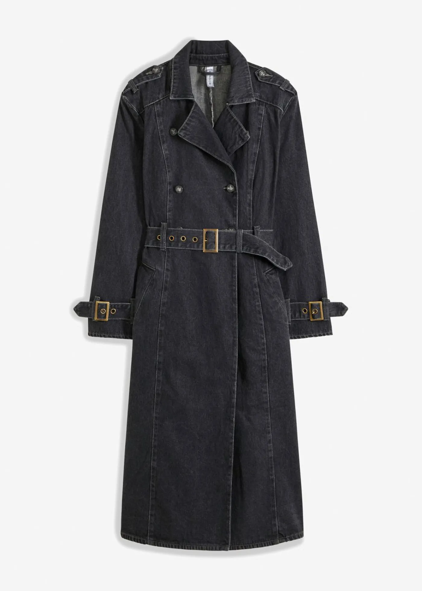 bonprix bonprix Gabardina vaquera denim gris Clearance