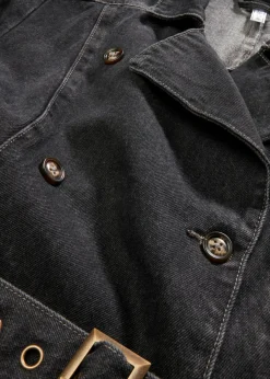 bonprix bonprix Gabardina vaquera denim gris Clearance