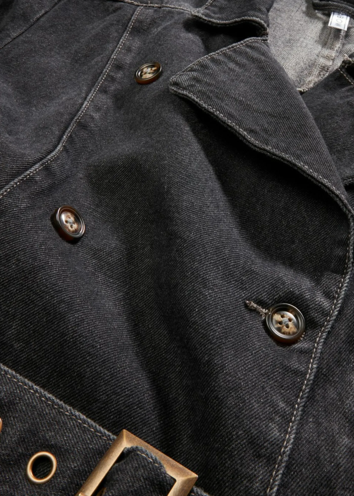 bonprix bonprix Gabardina vaquera denim gris Clearance