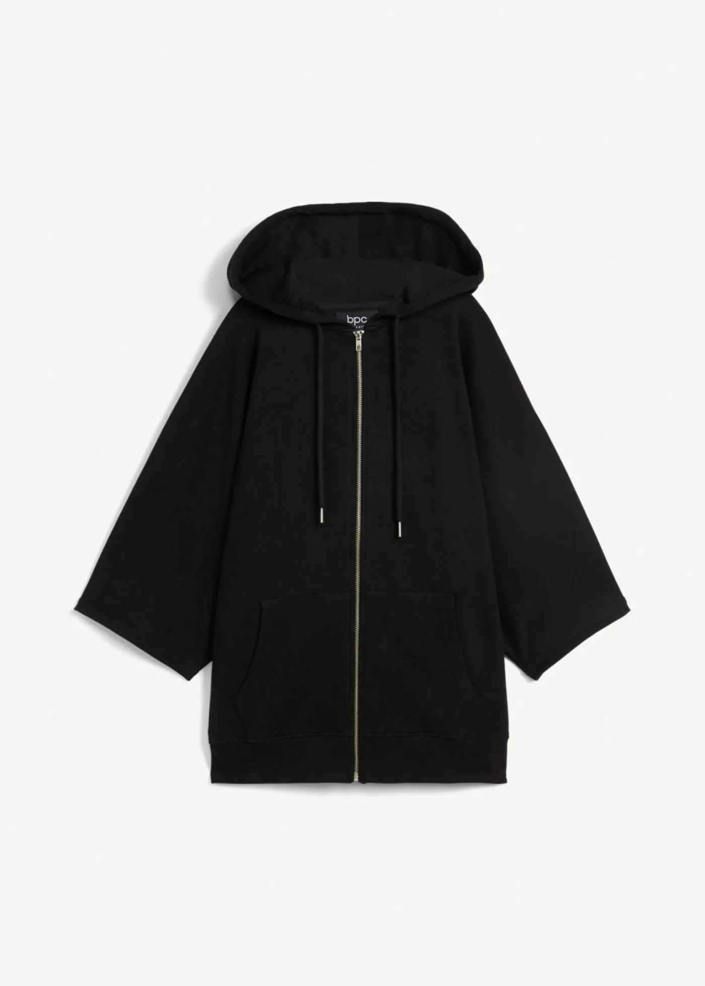 bonprix bonprix Gorra de algodón sostenible para sudadera Negro Sale