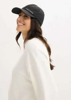 bonprix Skechers Gorra de béisbol de Skechers con logotipo Negro Clearance