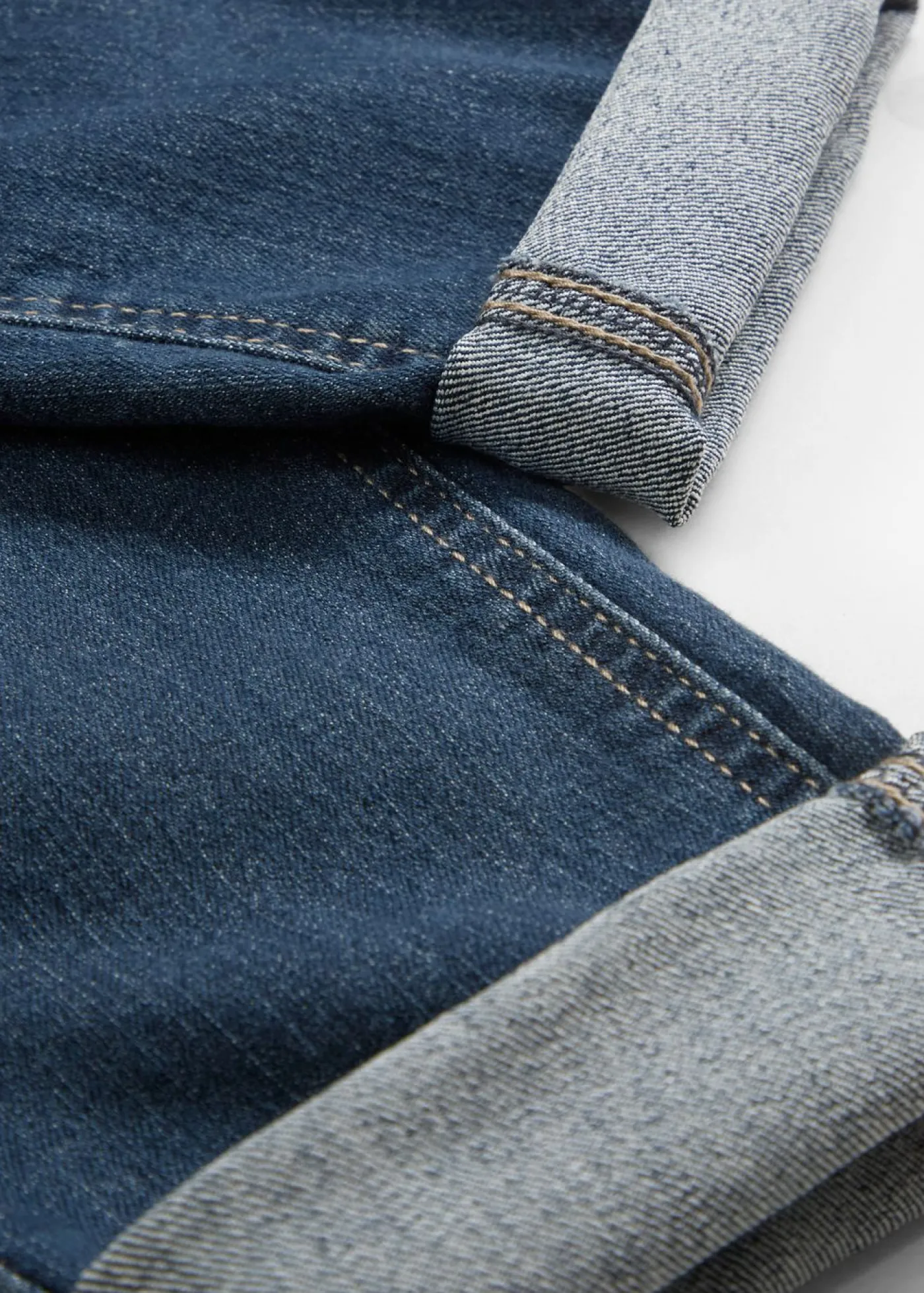 bonprix bonprix Jeggings elásticos con cintura cómoda y ancha denim intenso Sale