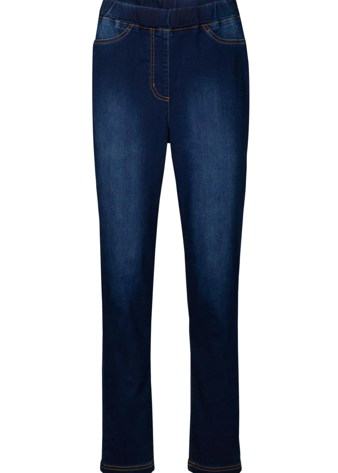 bonprix bonprix Jeggings elásticos, térmicos y funcionales, de tiro alto con cintura cómoda Vaquero oscuro Sale