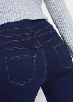 bonprix bonprix Jeggings elásticos, térmicos y funcionales, de tiro alto con cintura cómoda Vaquero oscuro Sale