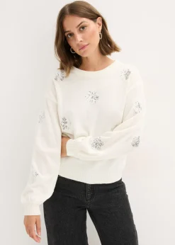 bonprix bonprix Jersey Blanco lana Online