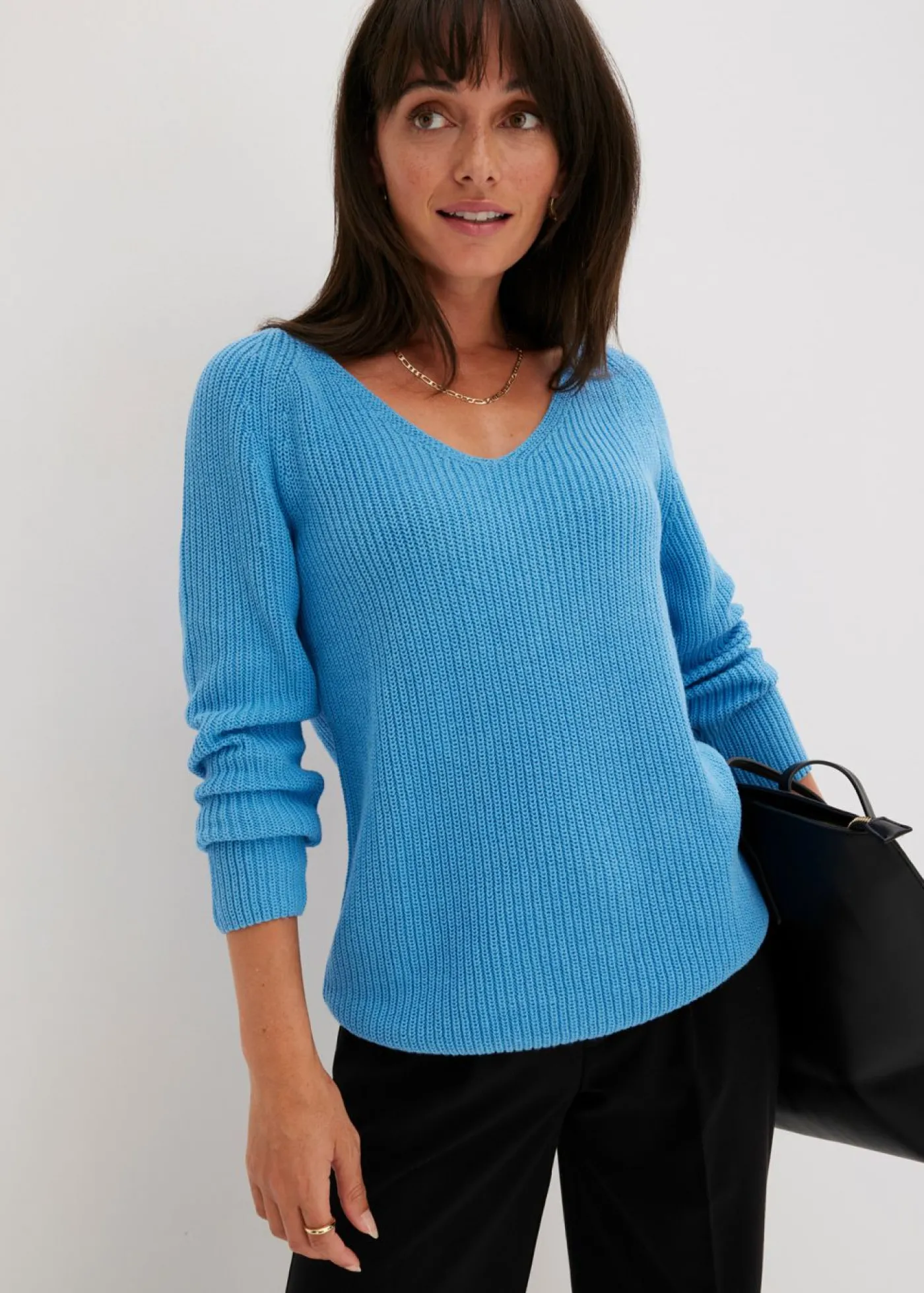 bonprix bonprix Jersey azul brillante Discount