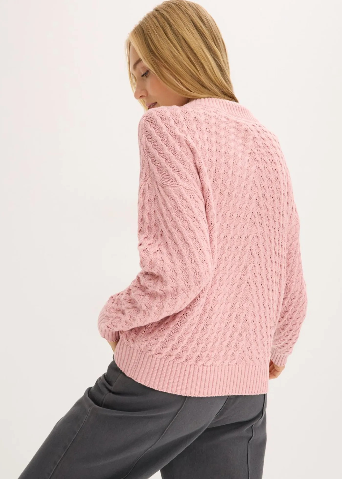 bonprix bonprix Jersey Rosa ceniza Clearance