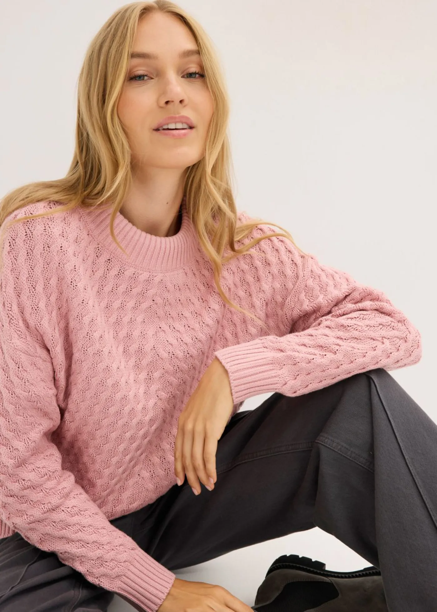 bonprix bonprix Jersey Rosa ceniza Clearance