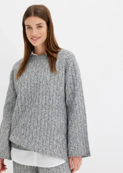bonprix bonprix Jersey Gris jaspeado Outlet