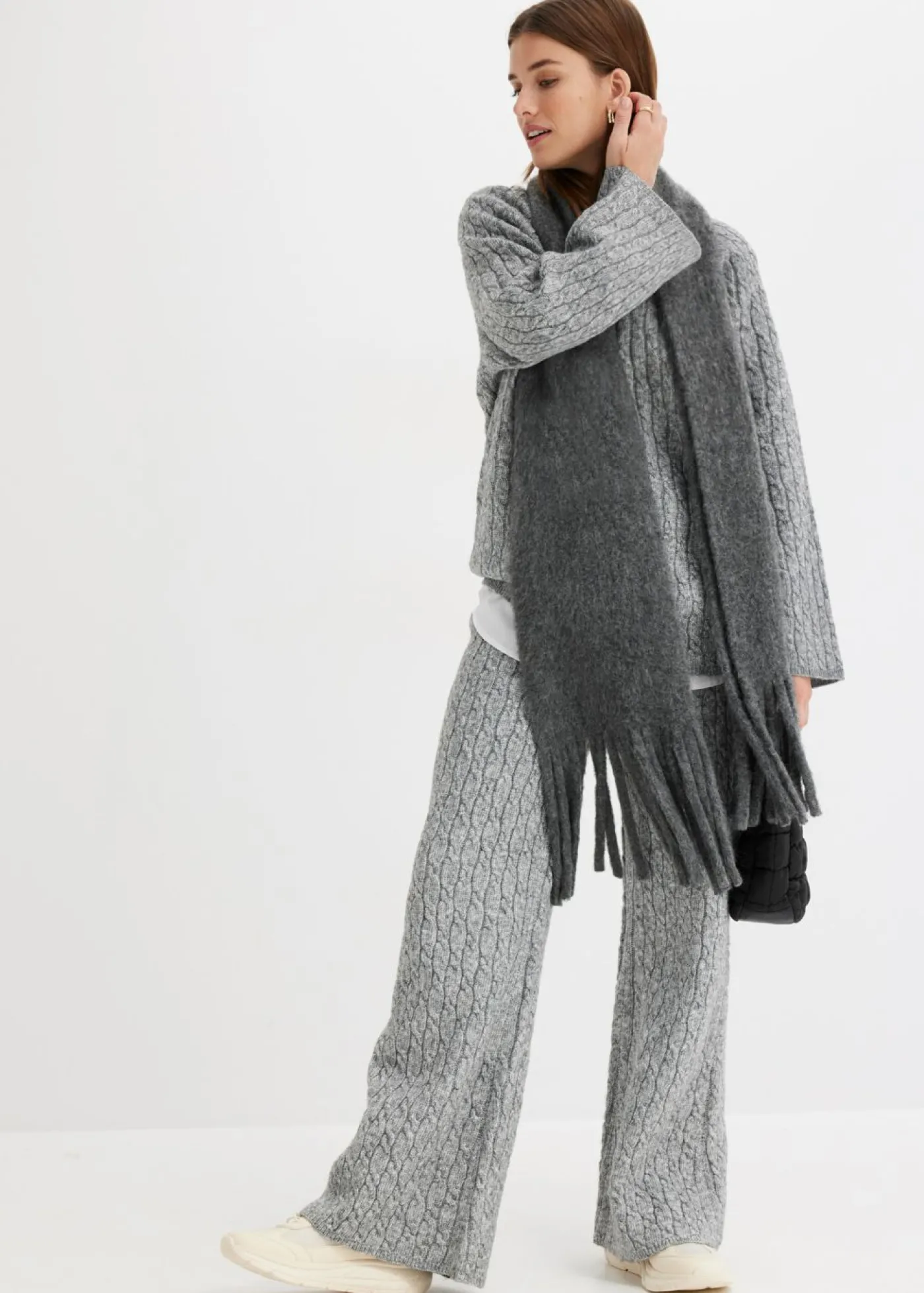 bonprix bonprix Jersey Gris jaspeado Outlet