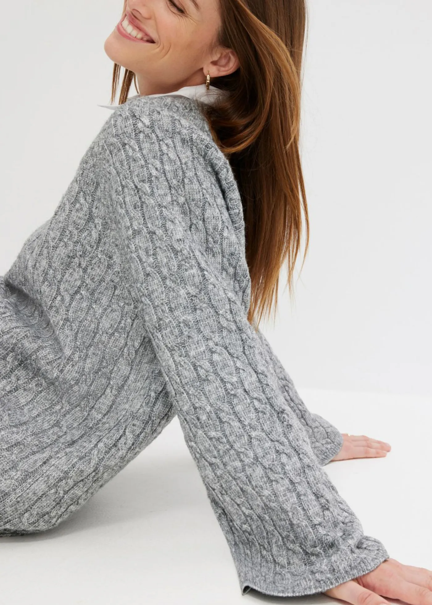 bonprix bonprix Jersey Gris jaspeado Outlet