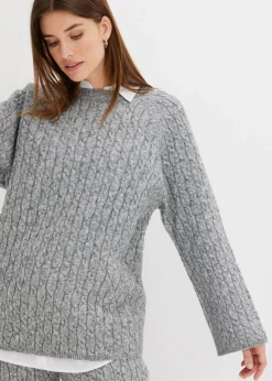 bonprix bonprix Jersey Gris jaspeado Outlet
