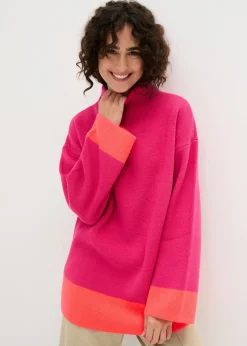 bonprix bonprix Jersey pink lady-vnaranja neón Clearance