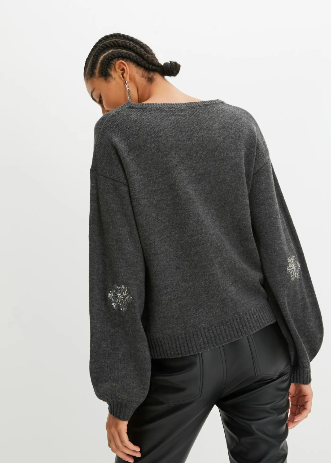 bonprix bonprix Jersey Antracita jaspeado