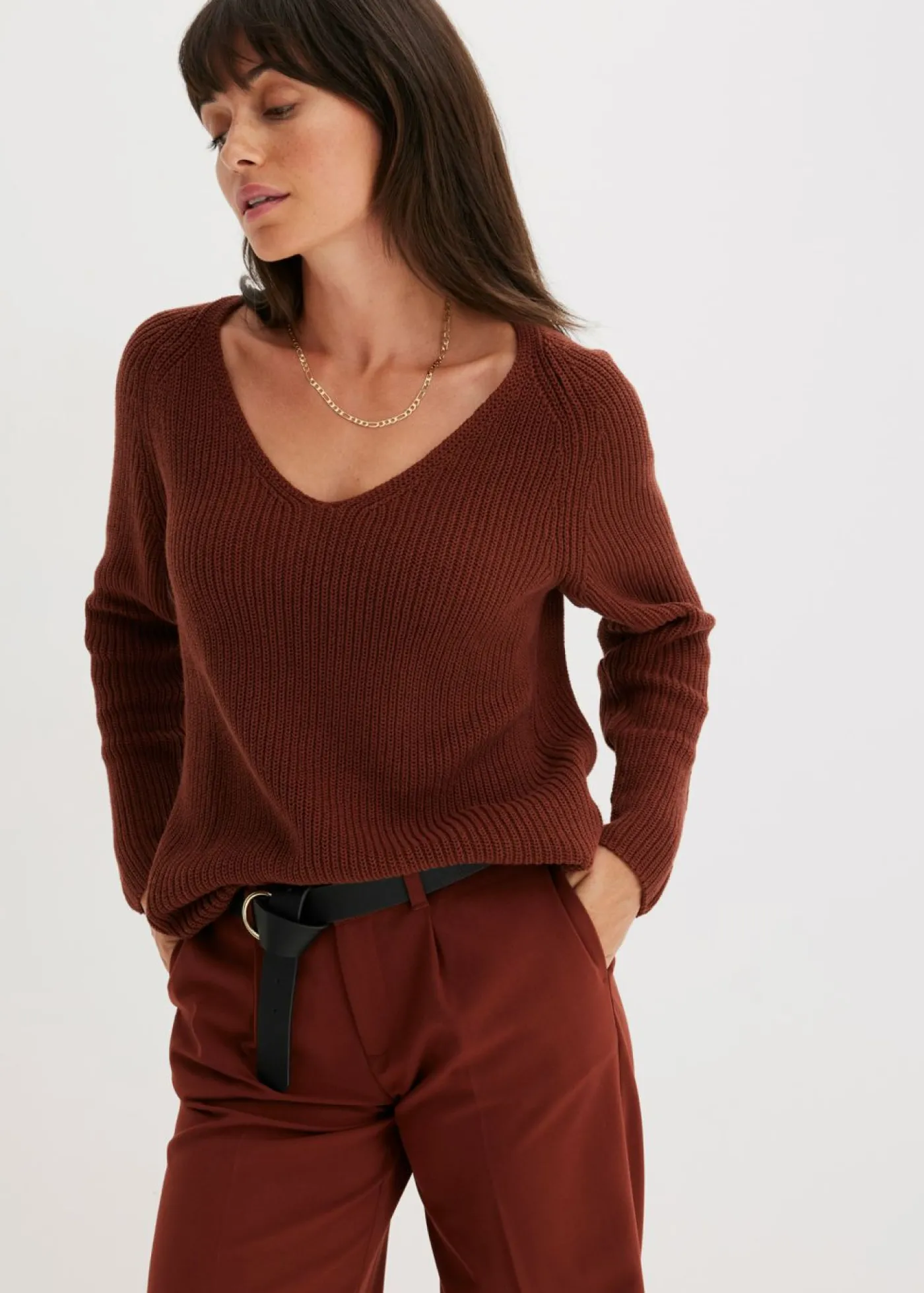 bonprix bonprix Jersey Marrón caoba Hot