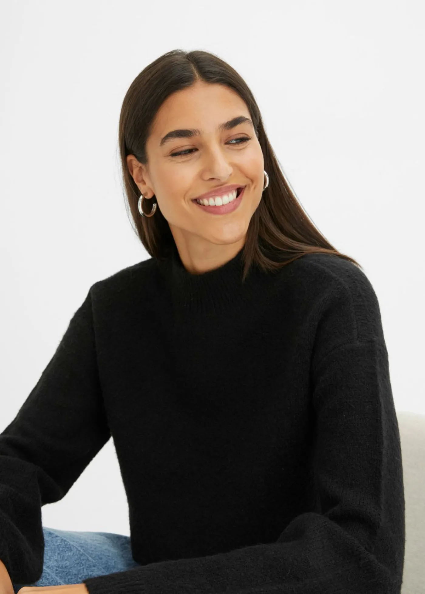bonprix bonprix Jersey Negro Online
