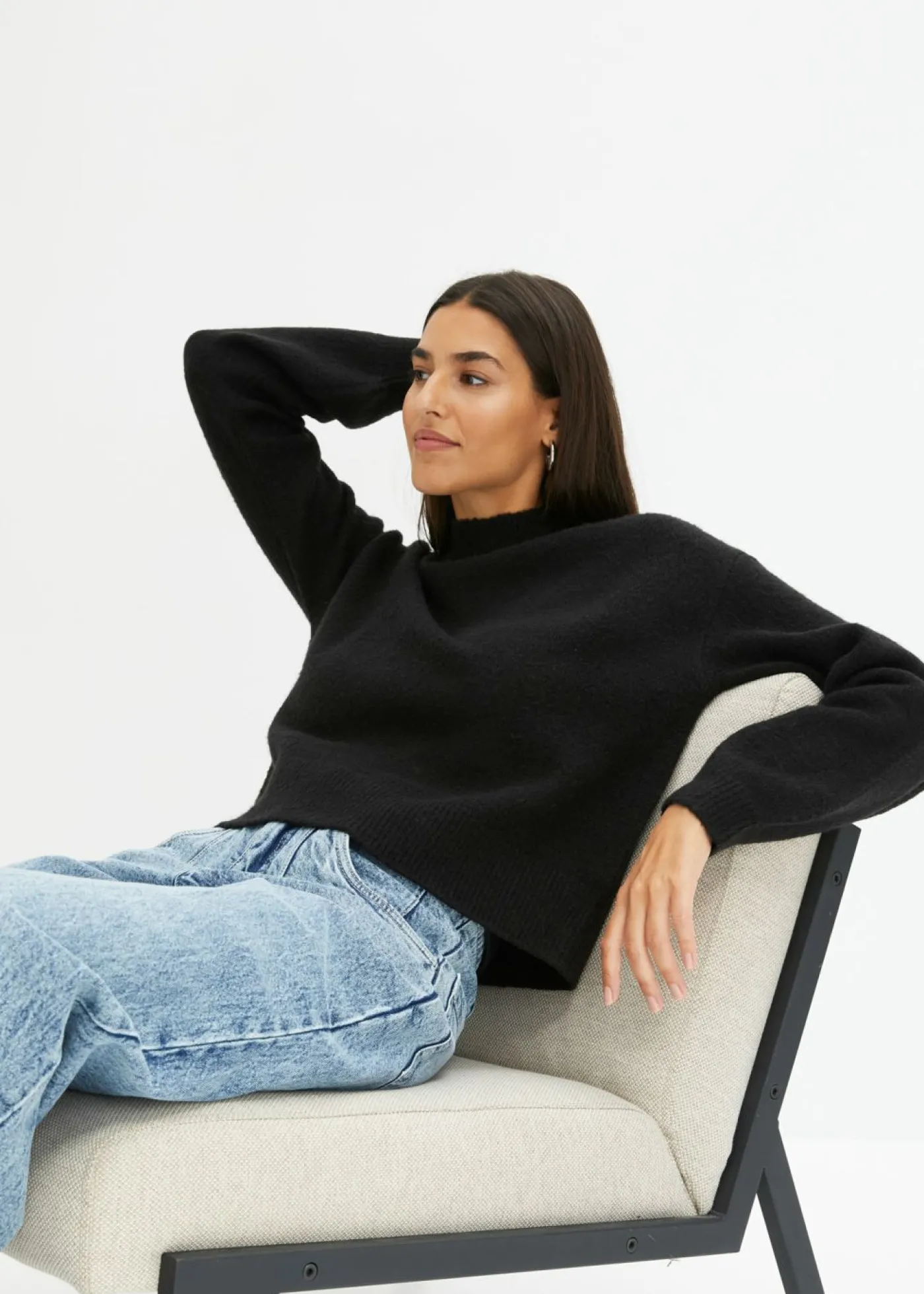 bonprix bonprix Jersey Negro Online