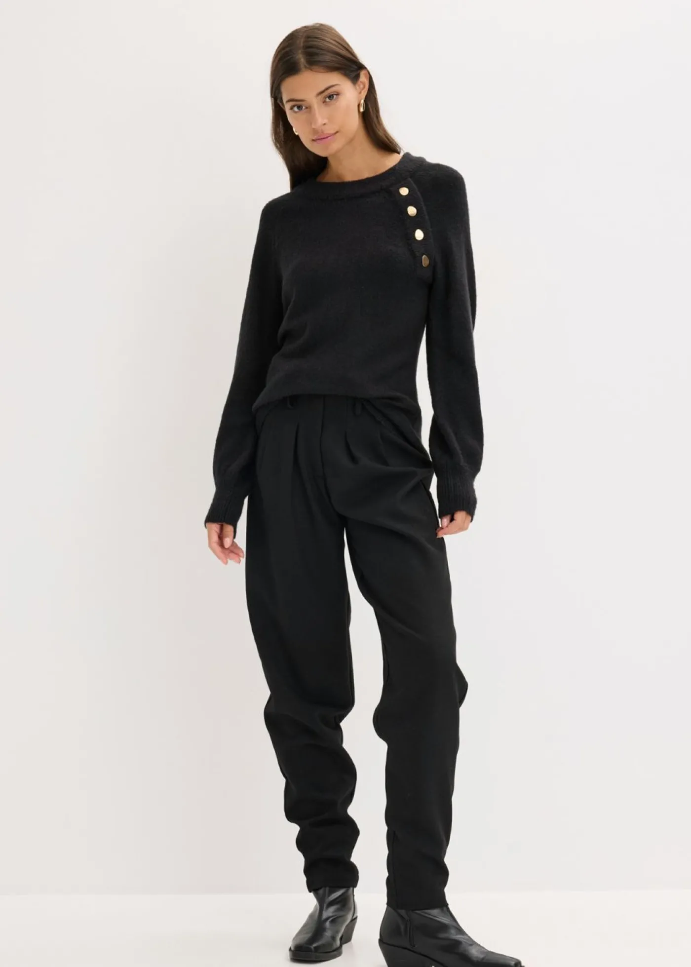 bonprix bonprix Jersey Negro Clearance