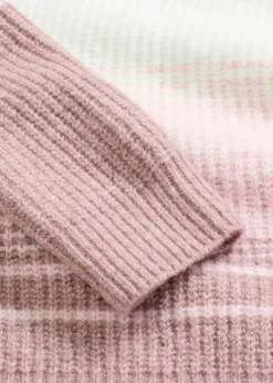 bonprix bonprix Jersey gris guijarro-blanco lana-rosa ceniza-baya suave Discount