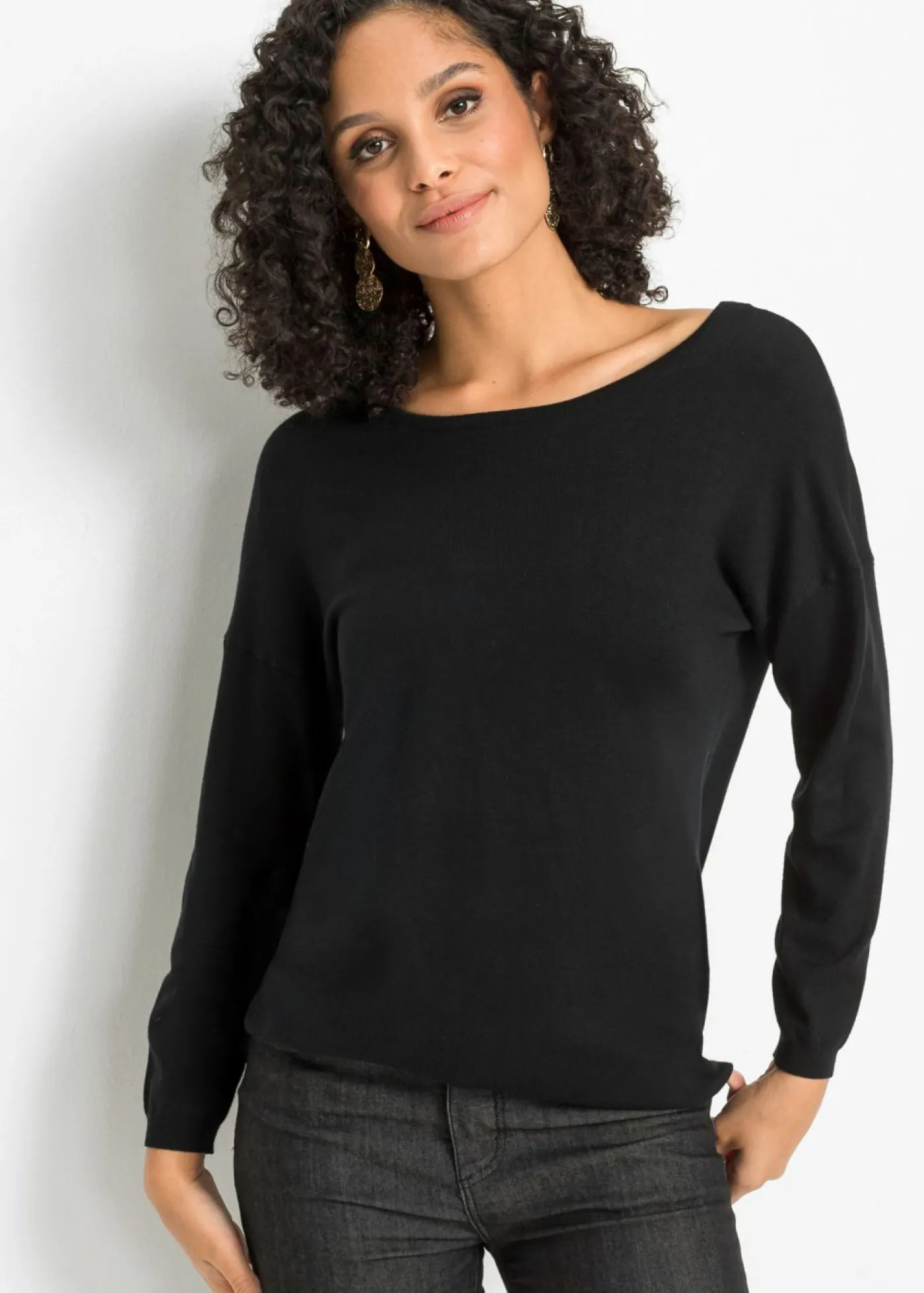 bonprix bonprix Jersey Negro Outlet