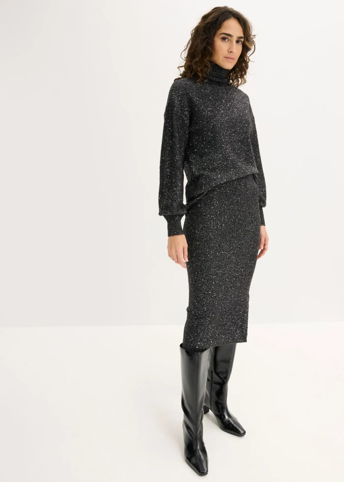 bonprix bonprix Jersey Negro Clearance