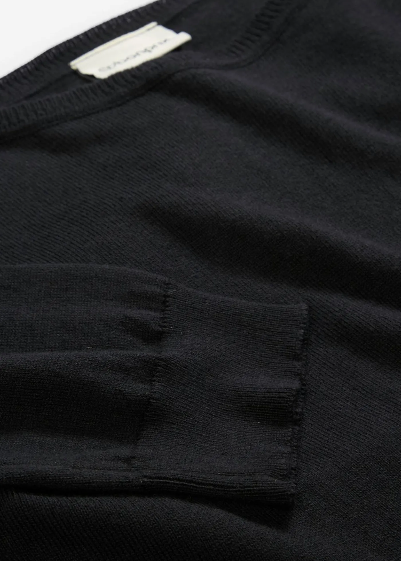 bonprix bonprix Jersey con contenido de seda Negro New