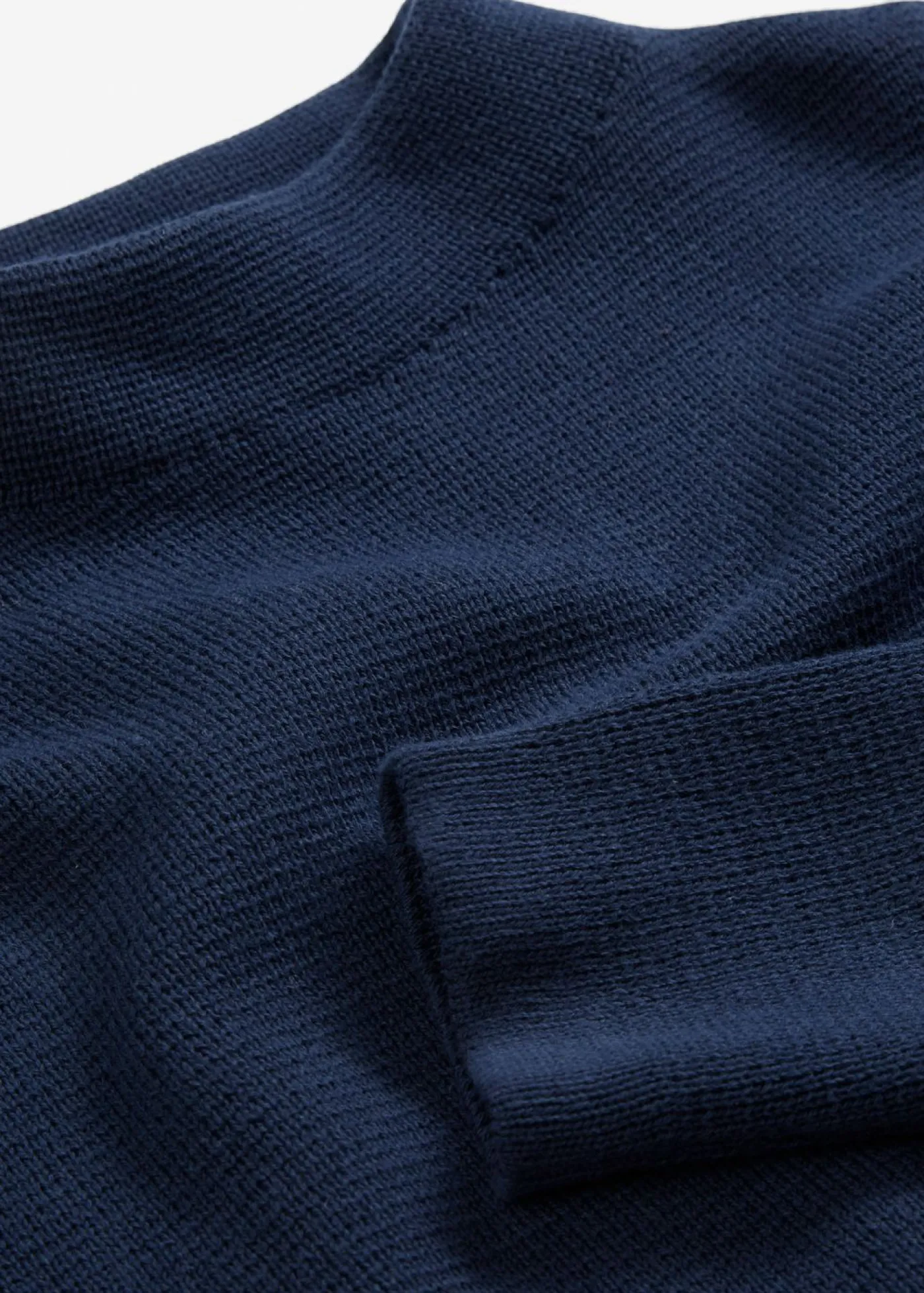 bonprix bonprix Jersey con cuello alto Azul marino New