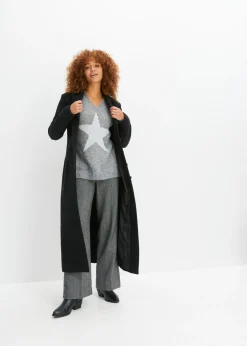 bonprix bonprix Jersey con estrellas Gris jaspeado Hot