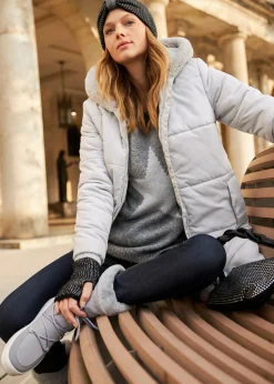 bonprix bonprix Jersey con estrellas Gris jaspeado Hot