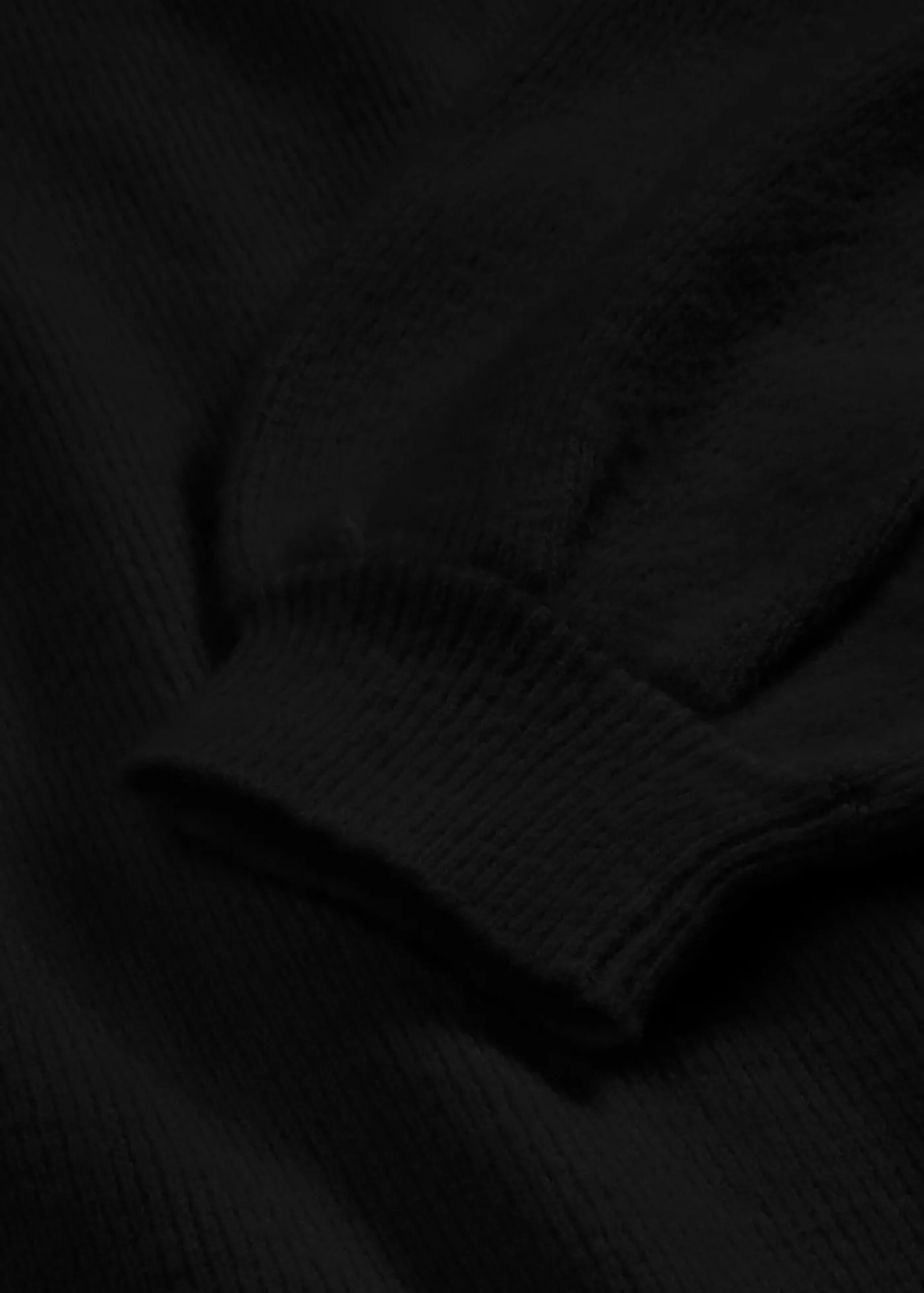 bonprix bonprix Jersey con mangas abullonadas Negro Outlet
