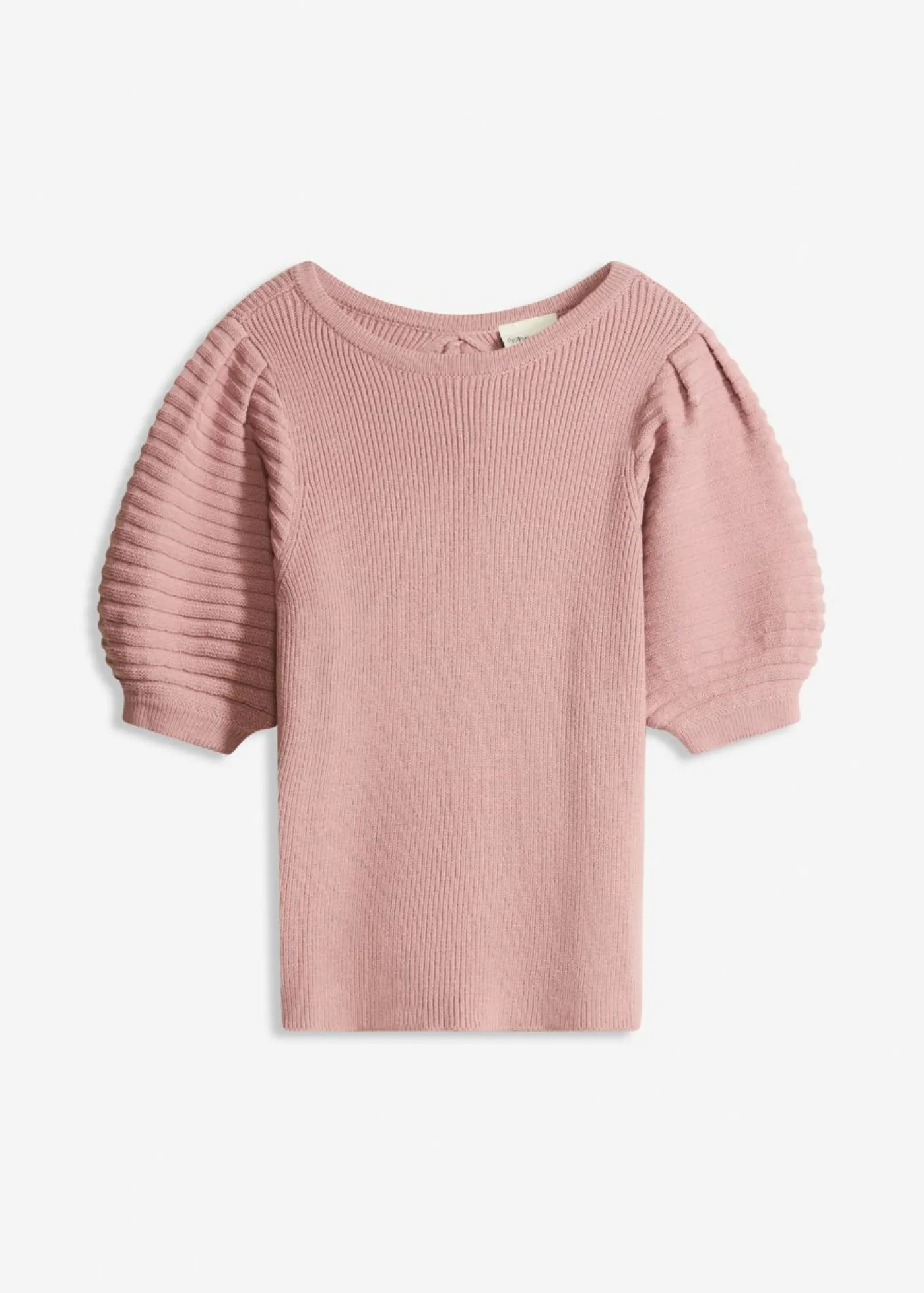 bonprix bonprix Jersey con mangas abullonadas Rosa palo Sale