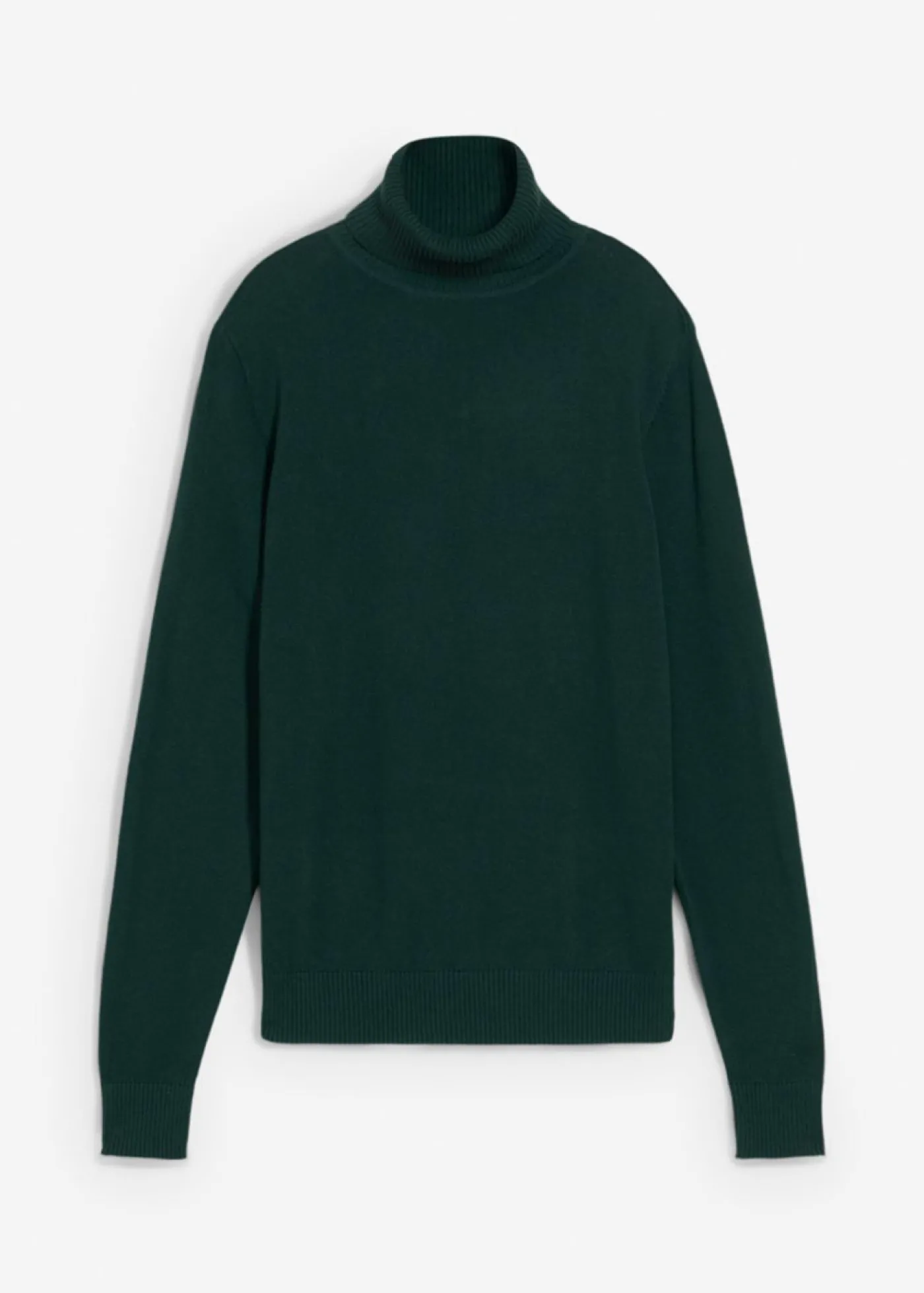 bonprix bonprix Jersey de cuello alto Verde intenso Clearance