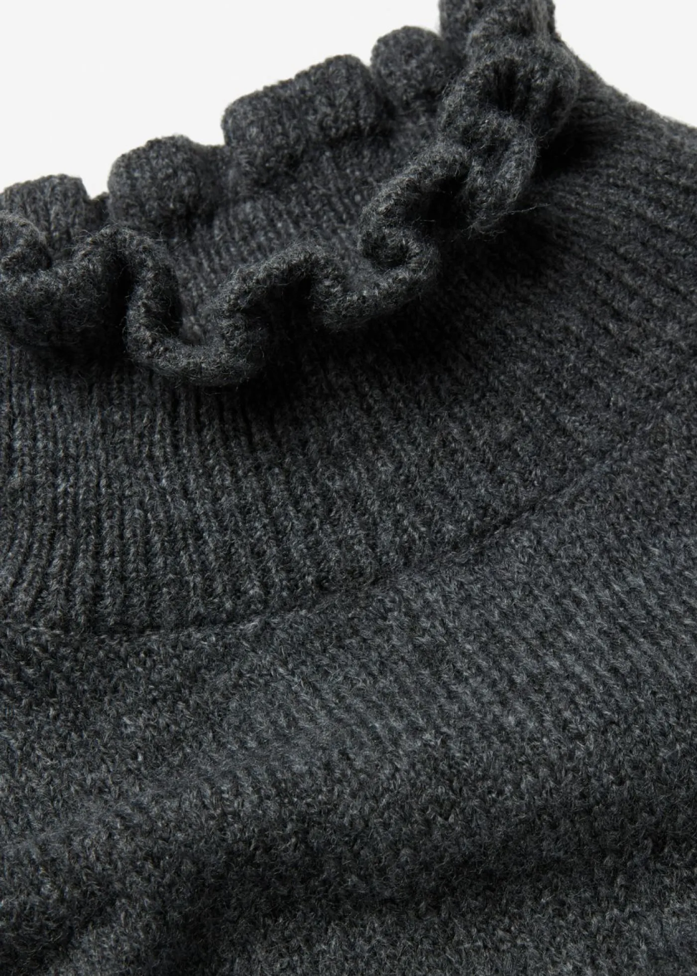 bonprix bonprix Jersey de cuello alto Gris jaspeado Hot