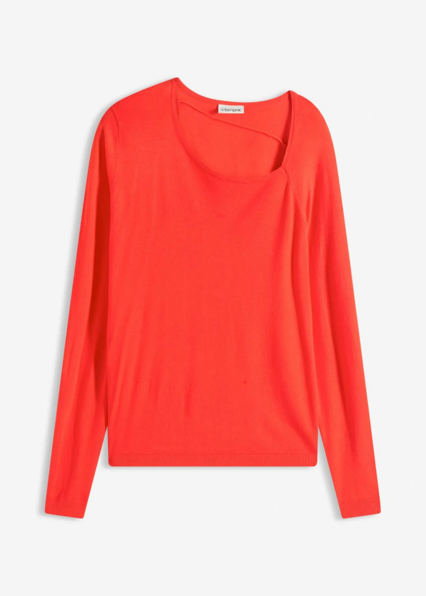 bonprix bonprix Jersey de mezcla de viscosa fluida Rojo Clearance