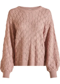 bonprix bonprix Jersey de punto ajour Rosa palo Sale