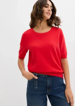 bonprix bonprix Jersey de punto fino fresa Best