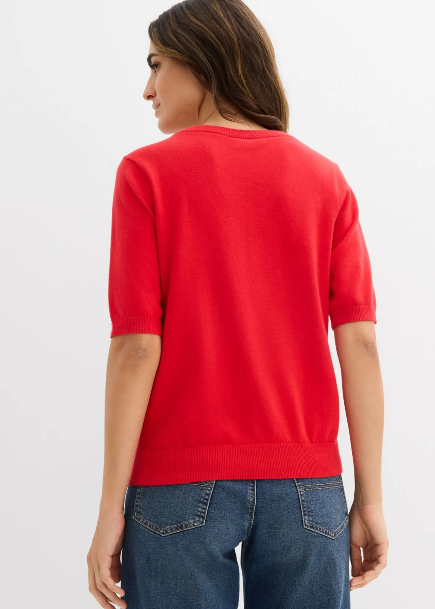 bonprix bonprix Jersey de punto fino fresa Best