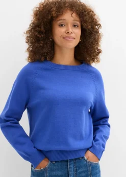 bonprix bonprix Jersey de punto fino Azul zafiro New