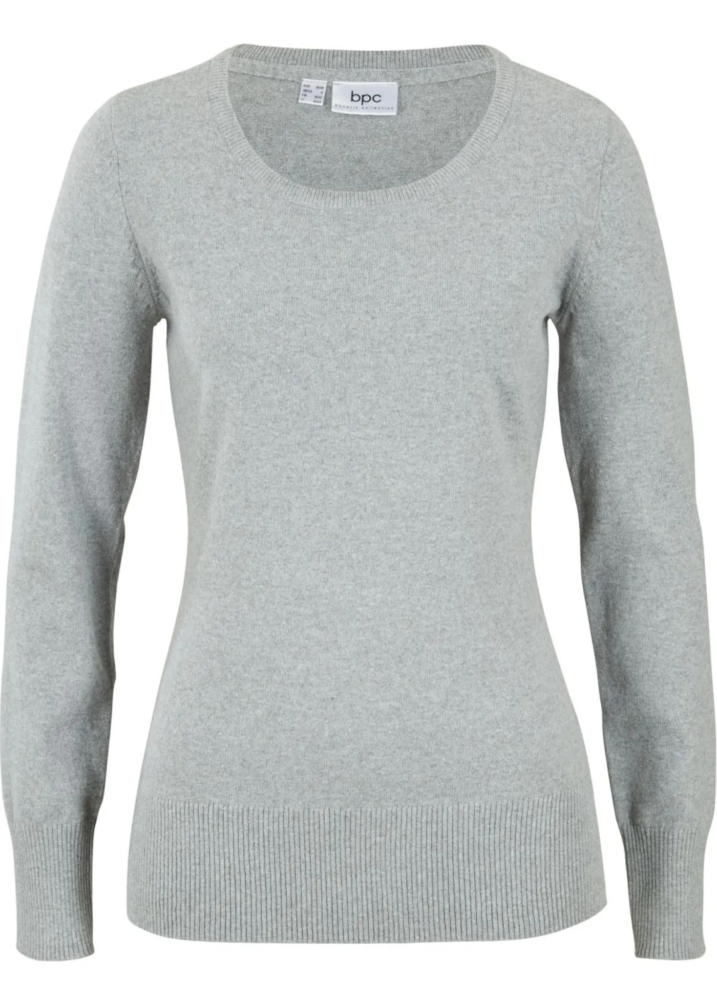 bonprix bonprix Jersey de punto fino Gris Discount