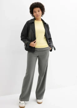 bonprix bonprix Jersey de punto fino Amarillo claro Sale
