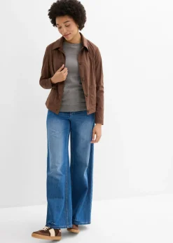 bonprix bonprix Jersey de punto fino gris jaspeado moteado Hot