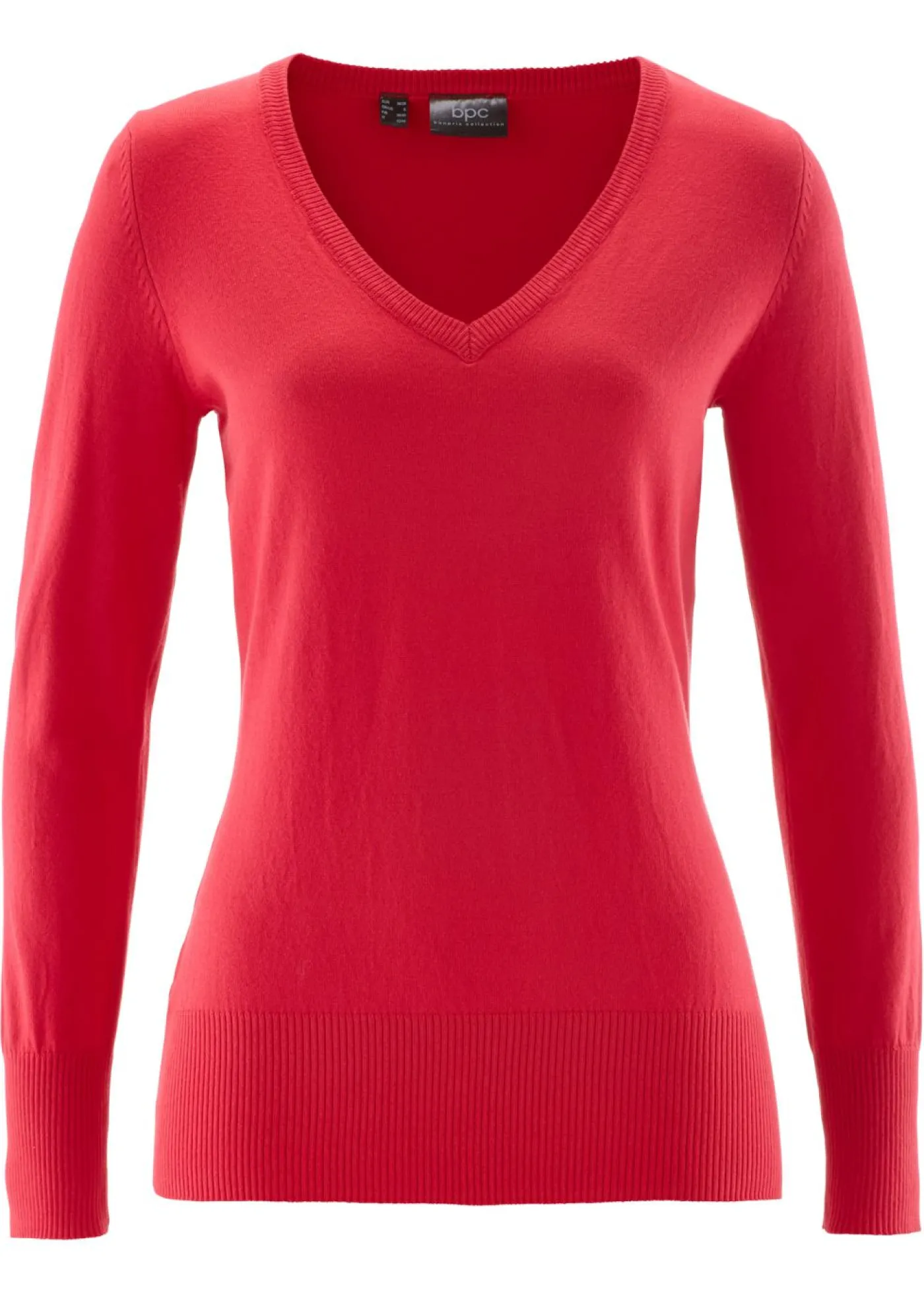 bonprix bonprix Jersey de punto fino Rojo Online