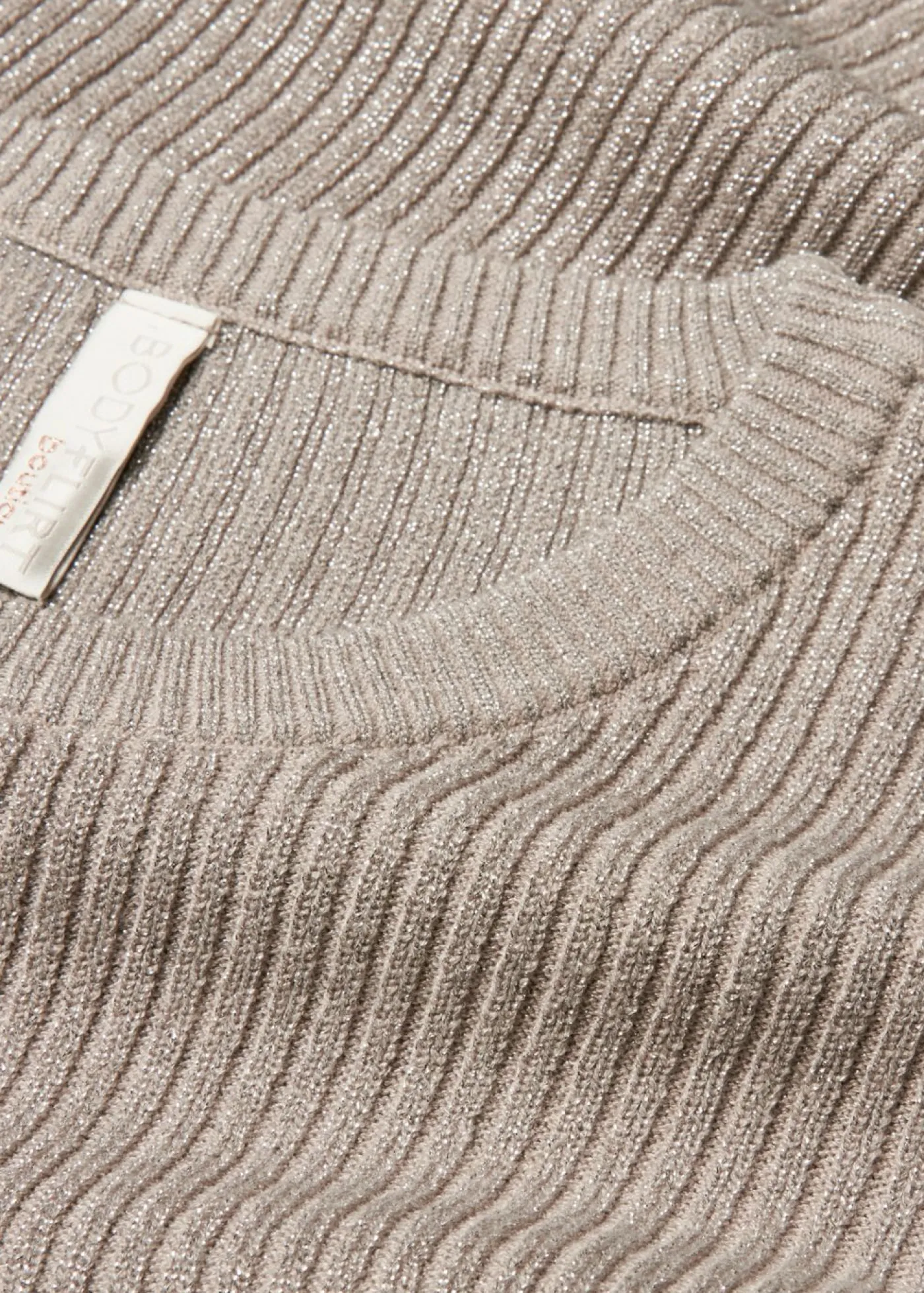 bonprix bonprix Jersey de punto fino de mezcla de viscosa suave plata/piedra natural Hot