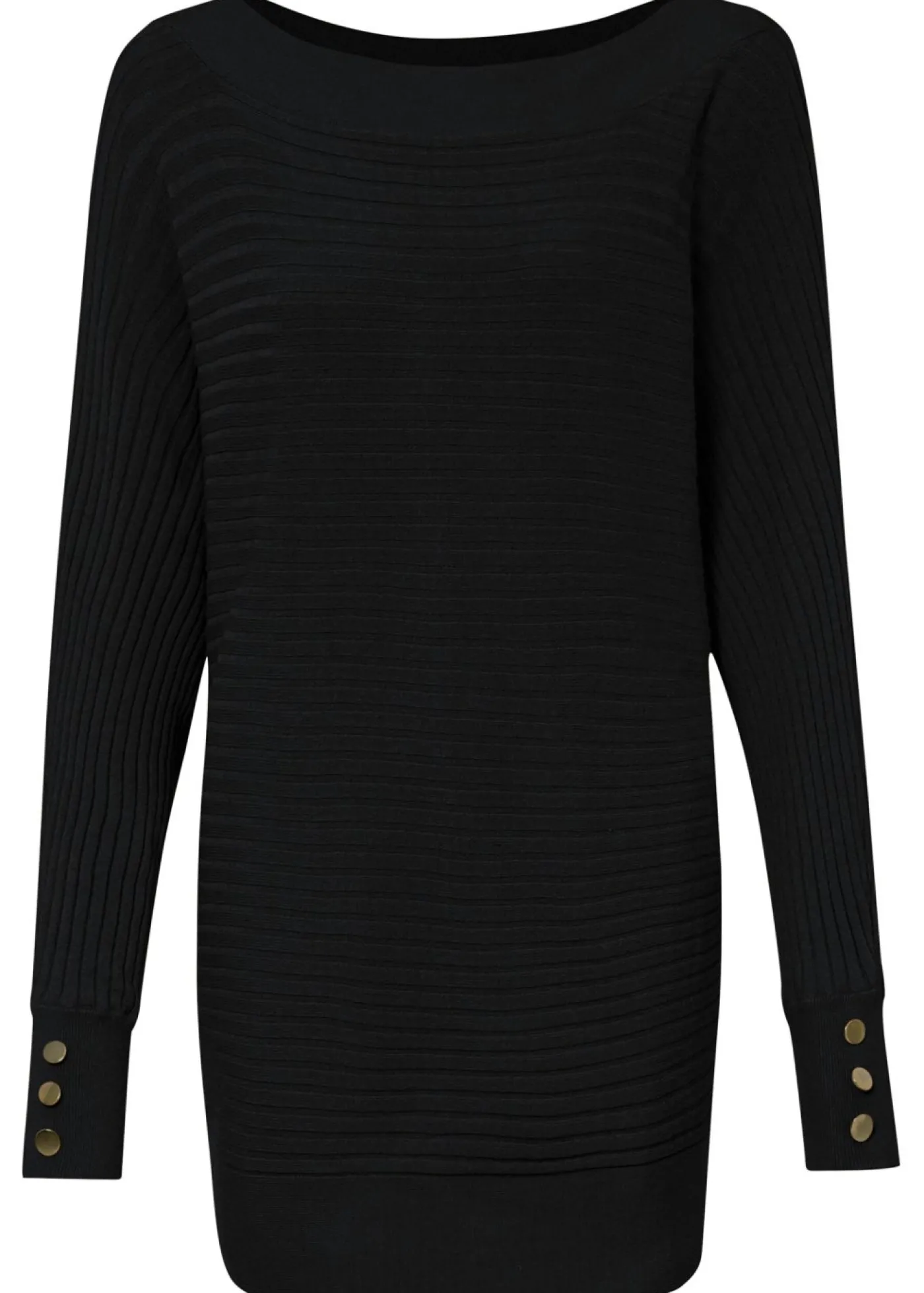 bonprix bonprix Jersey de punto fino en mezcla de viscosa Negro Best